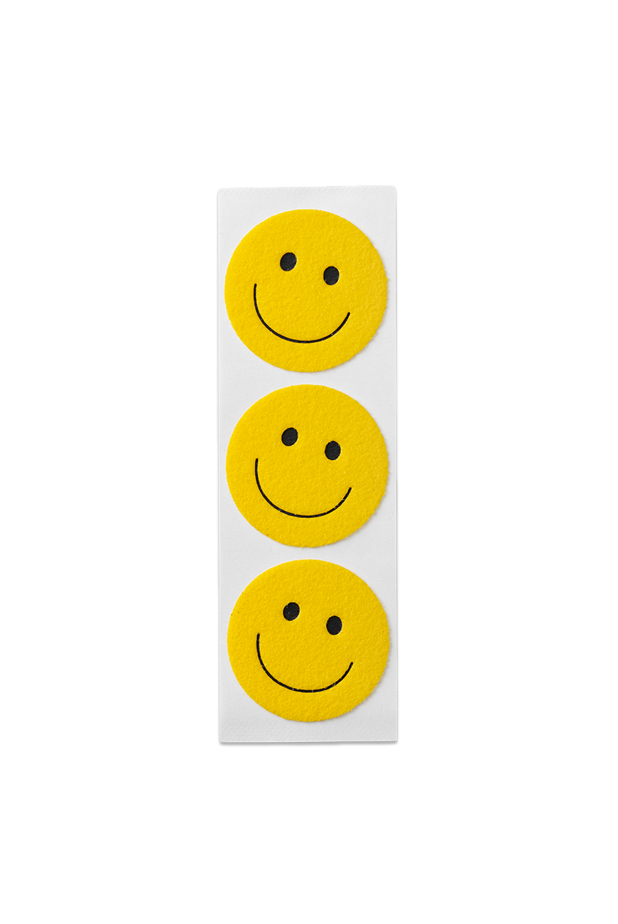 ZV335 Felt sticker Smile medium