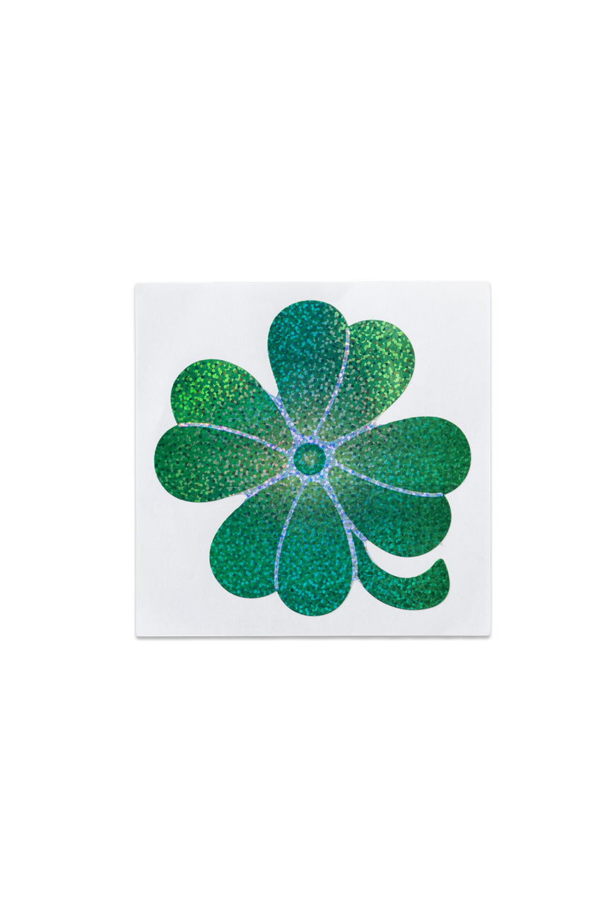 홀로그램 스티커 Hologram Sticker - Large clover