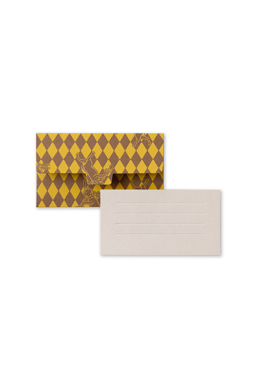 Small Envelope &amp; Card Trumpeter Rabbit