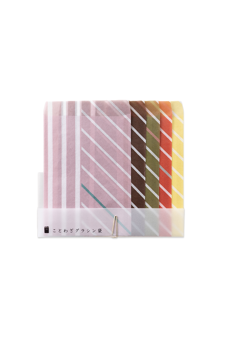 Glassine Envelope - Stripe