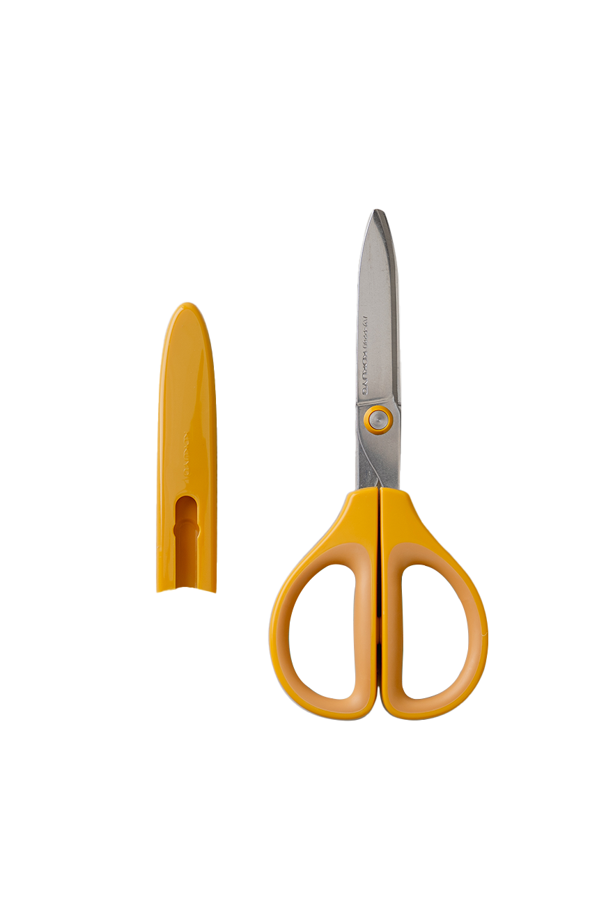 SAXA Glueless 4X Sharp Scissors Yellow