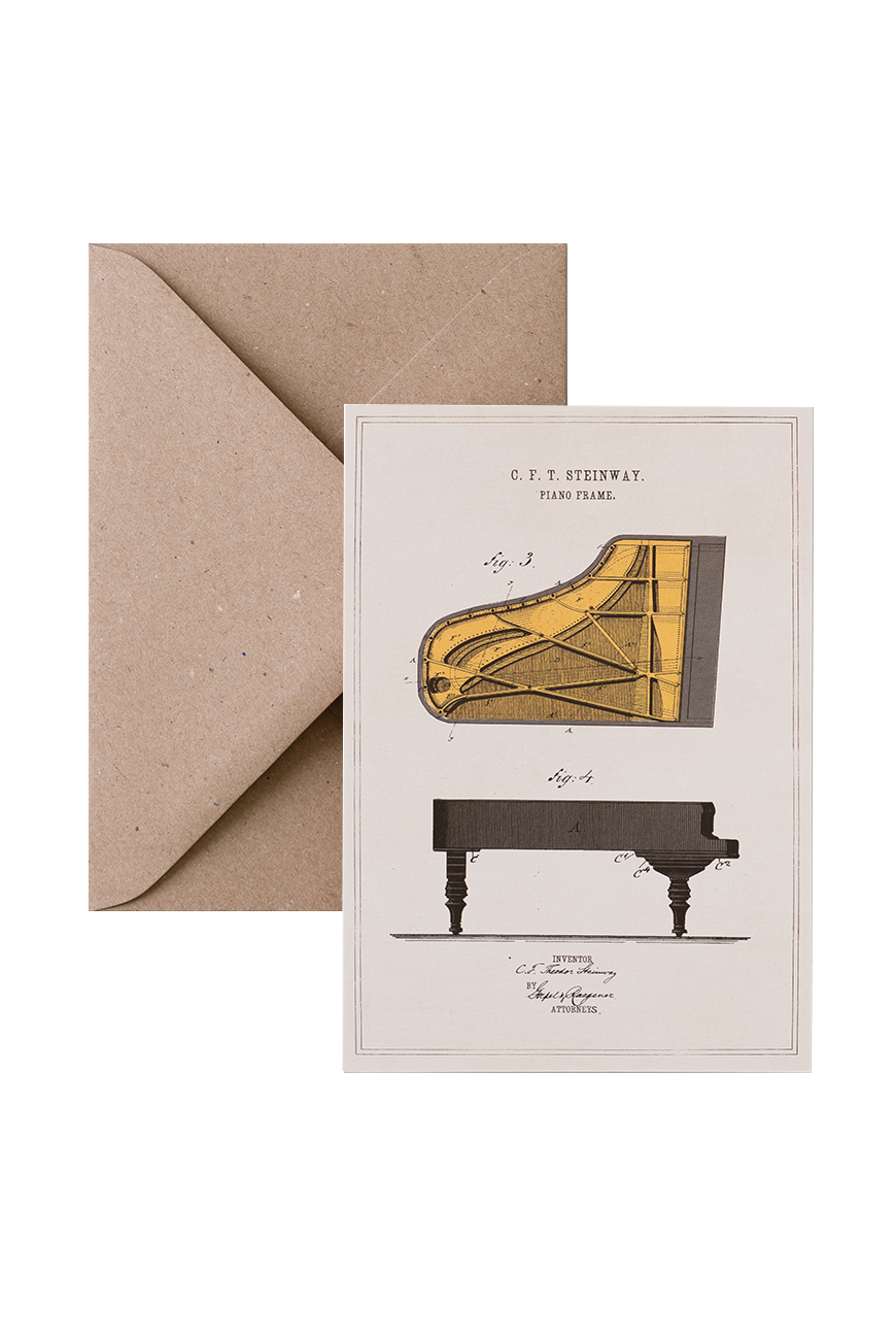 Card &amp; Envelope - Steinway