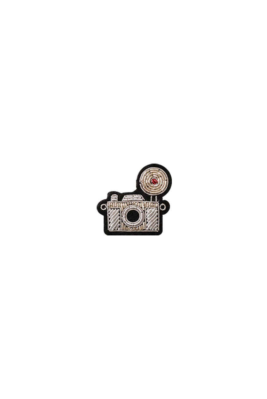 Brooch - Silver Camera