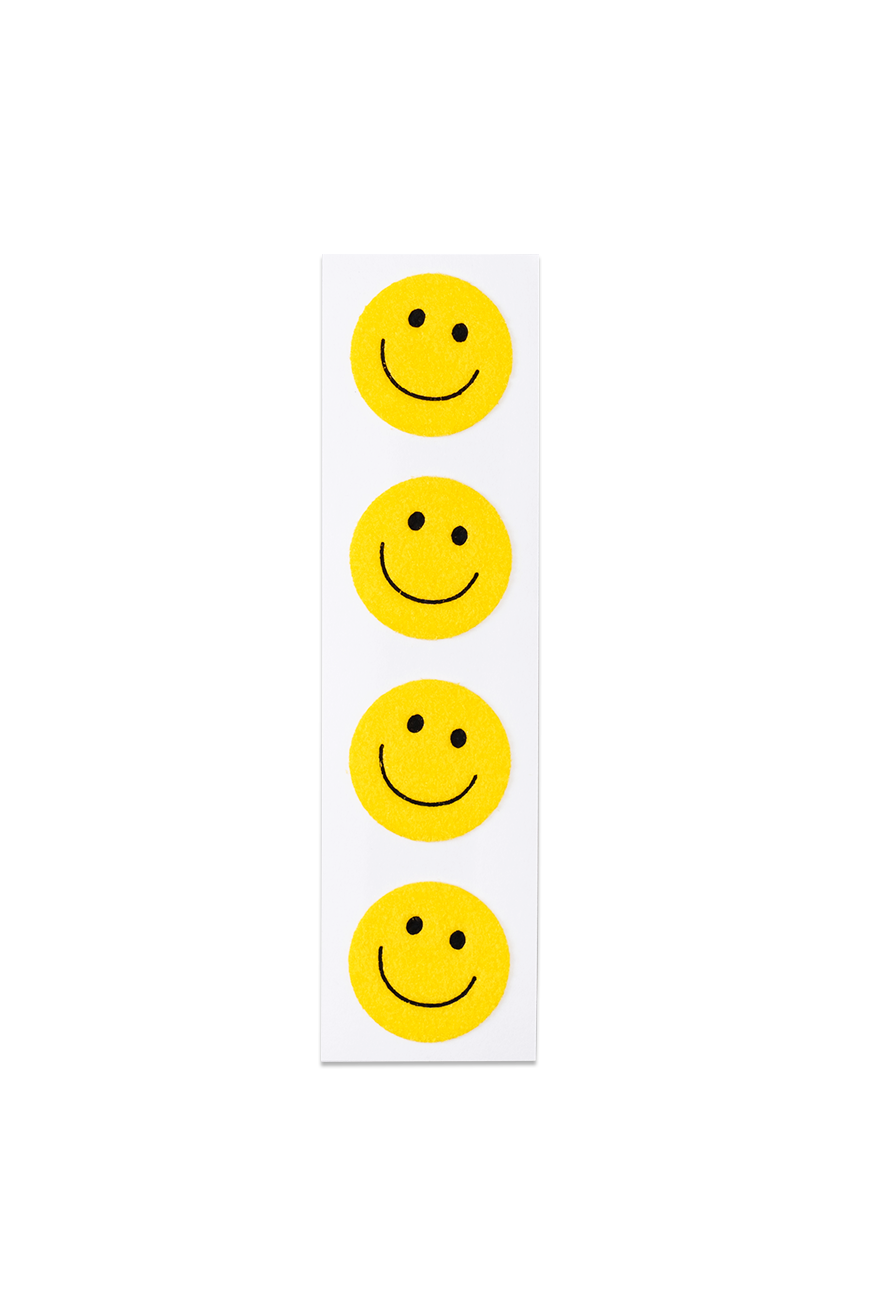 펠트 스티커 Felt Sticker - Smile 30mm