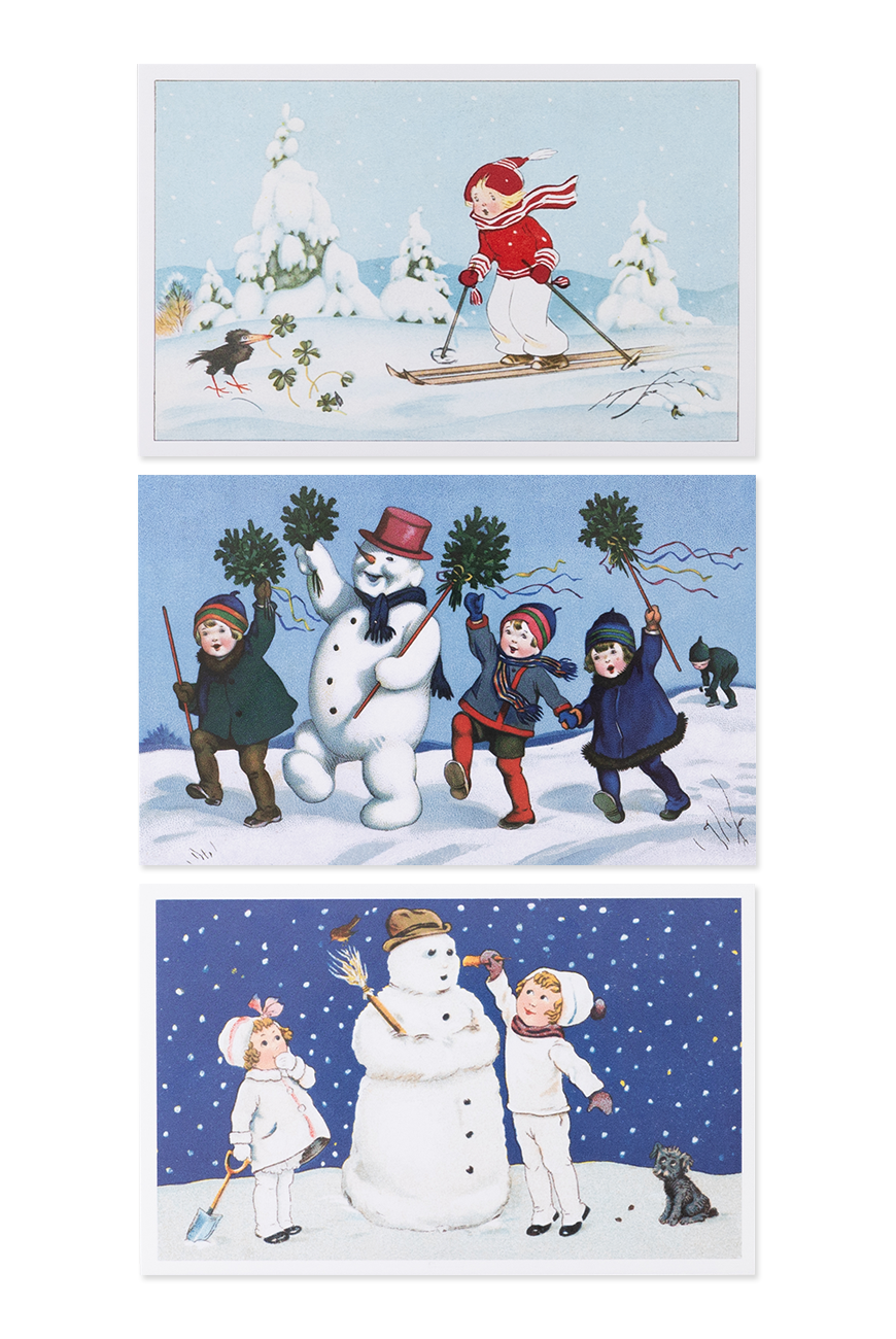 Postcard - Winter Snow
