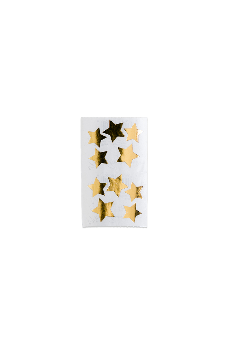 11041 Gold Stars Sticker