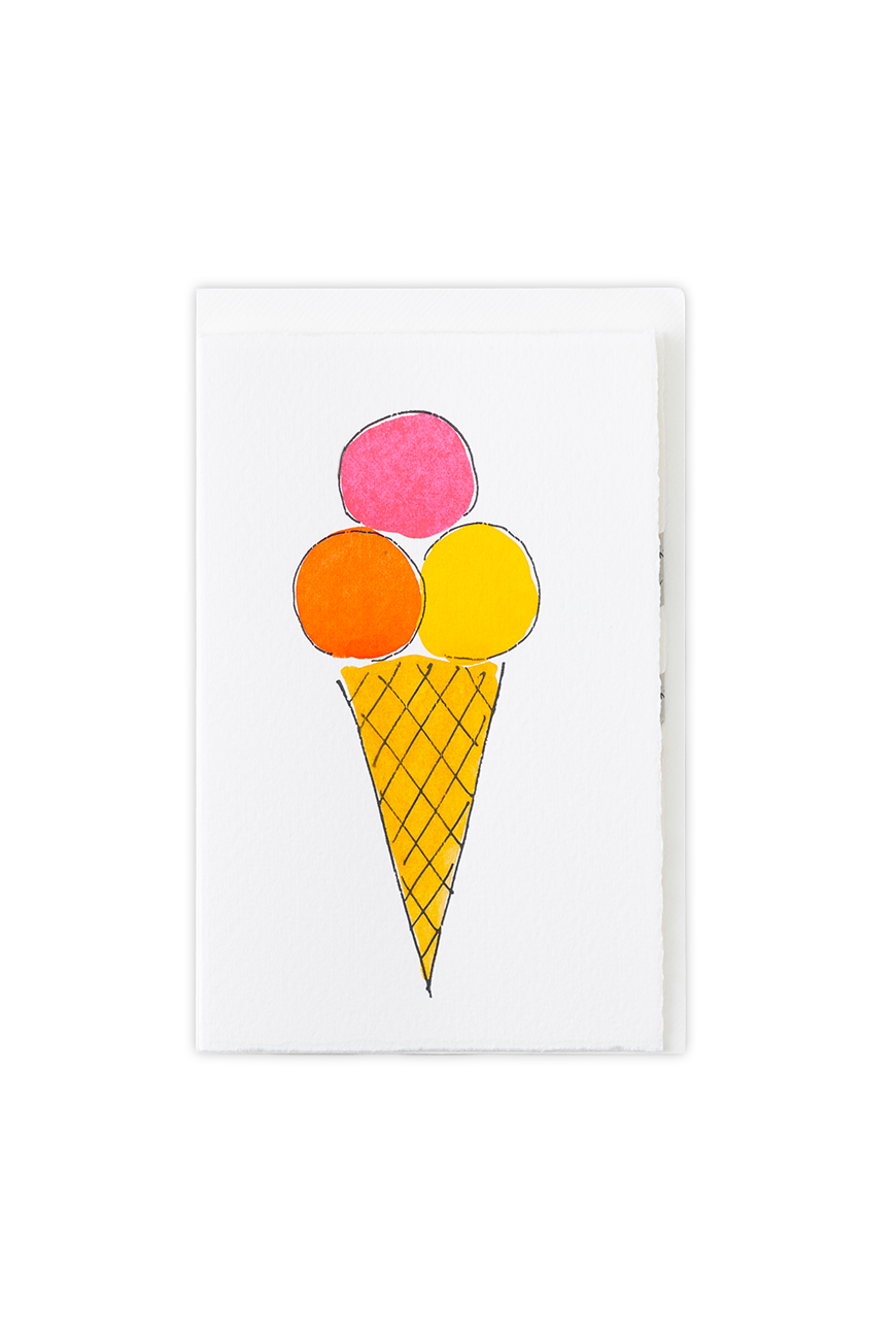 Greeting Card Icecream