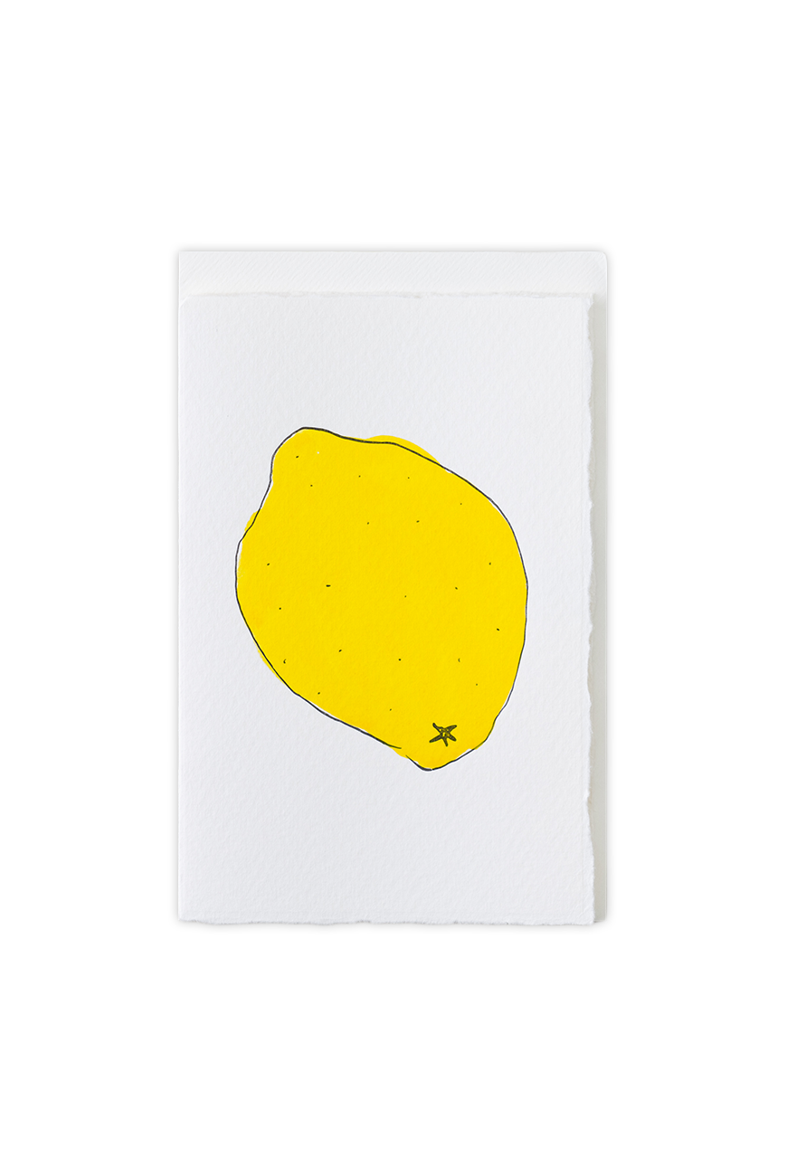 Greeting Card Lemon