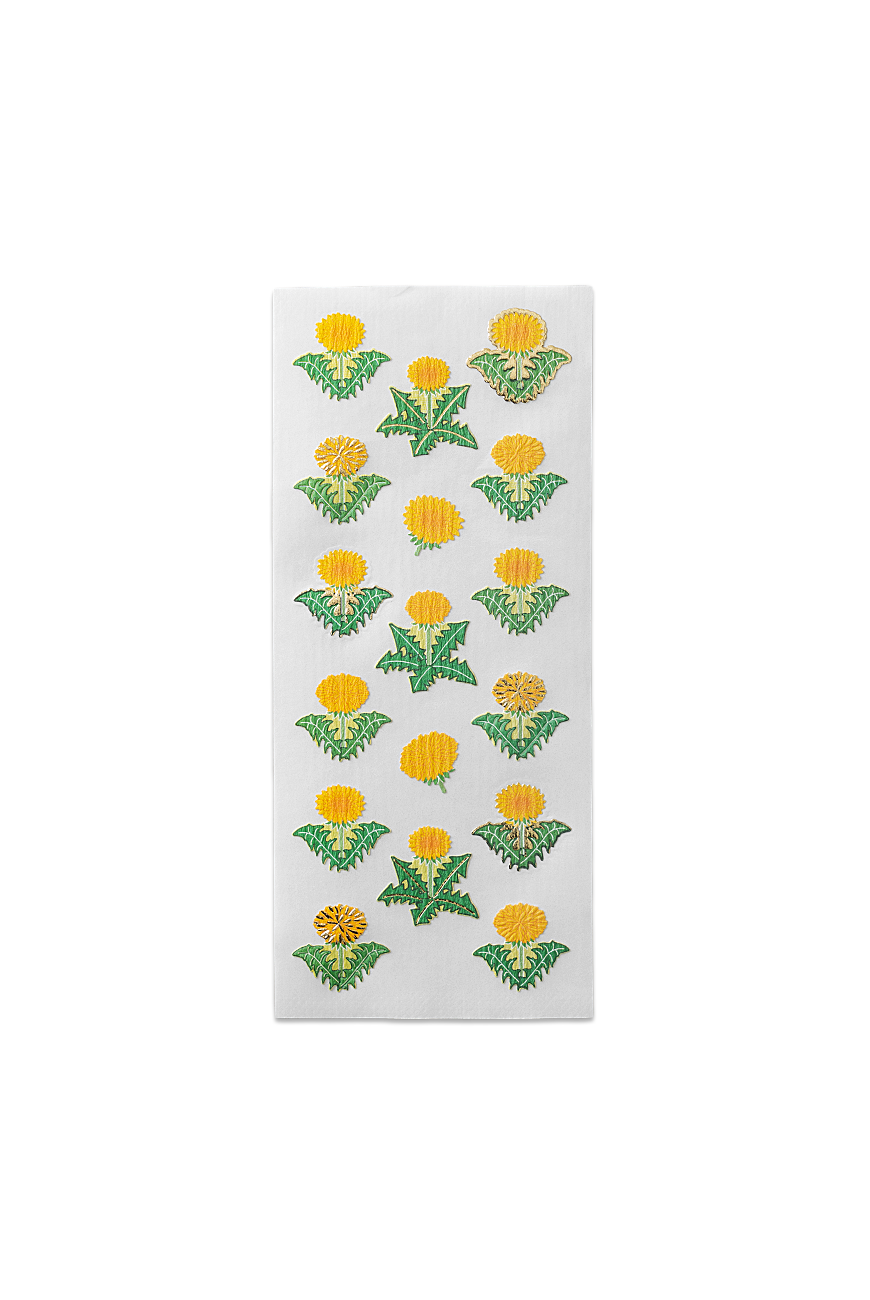 Paper Sticker - Dandelion 3line