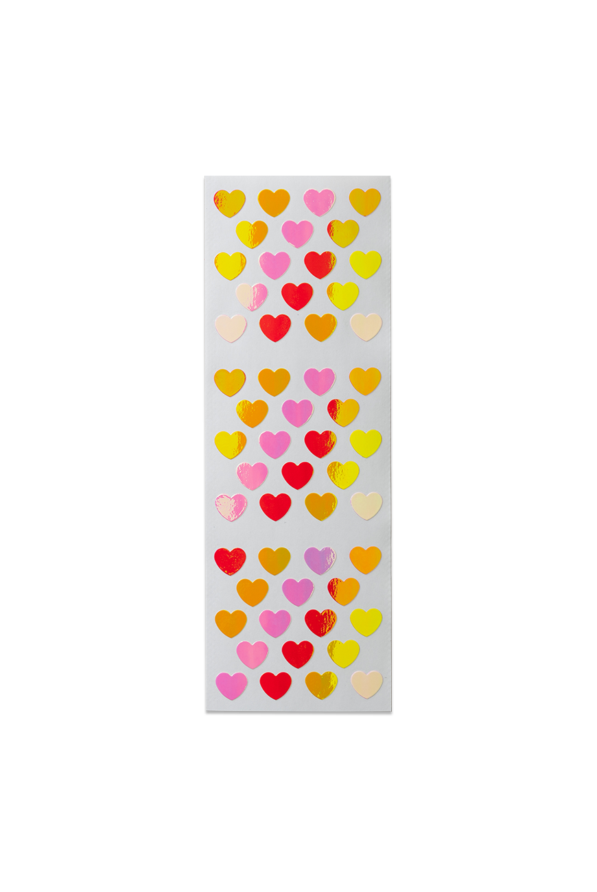 Aurora Sticker - 3color Heart