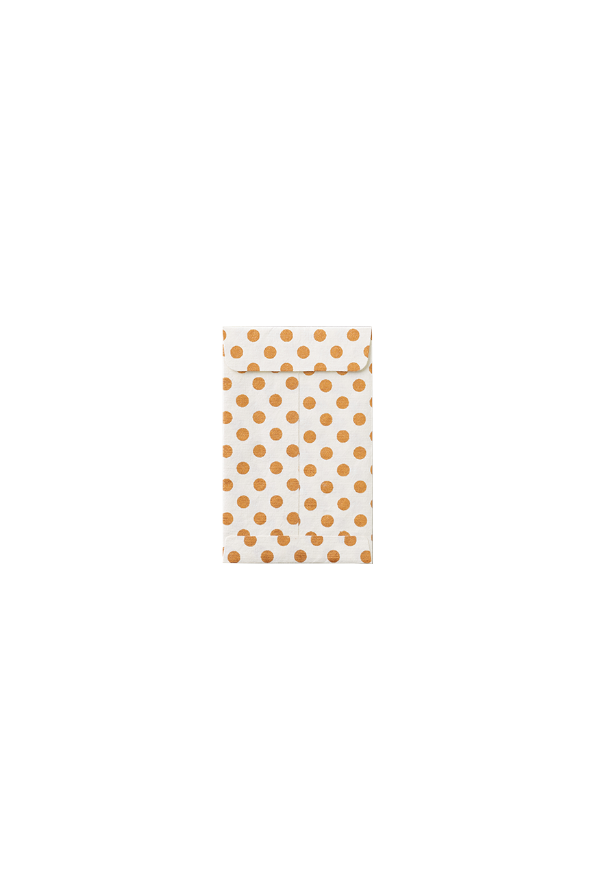 Small Card &amp; Envelope - Dots Gold