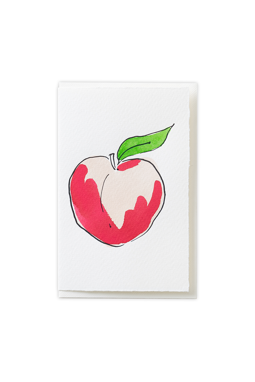 Greeting card Peach