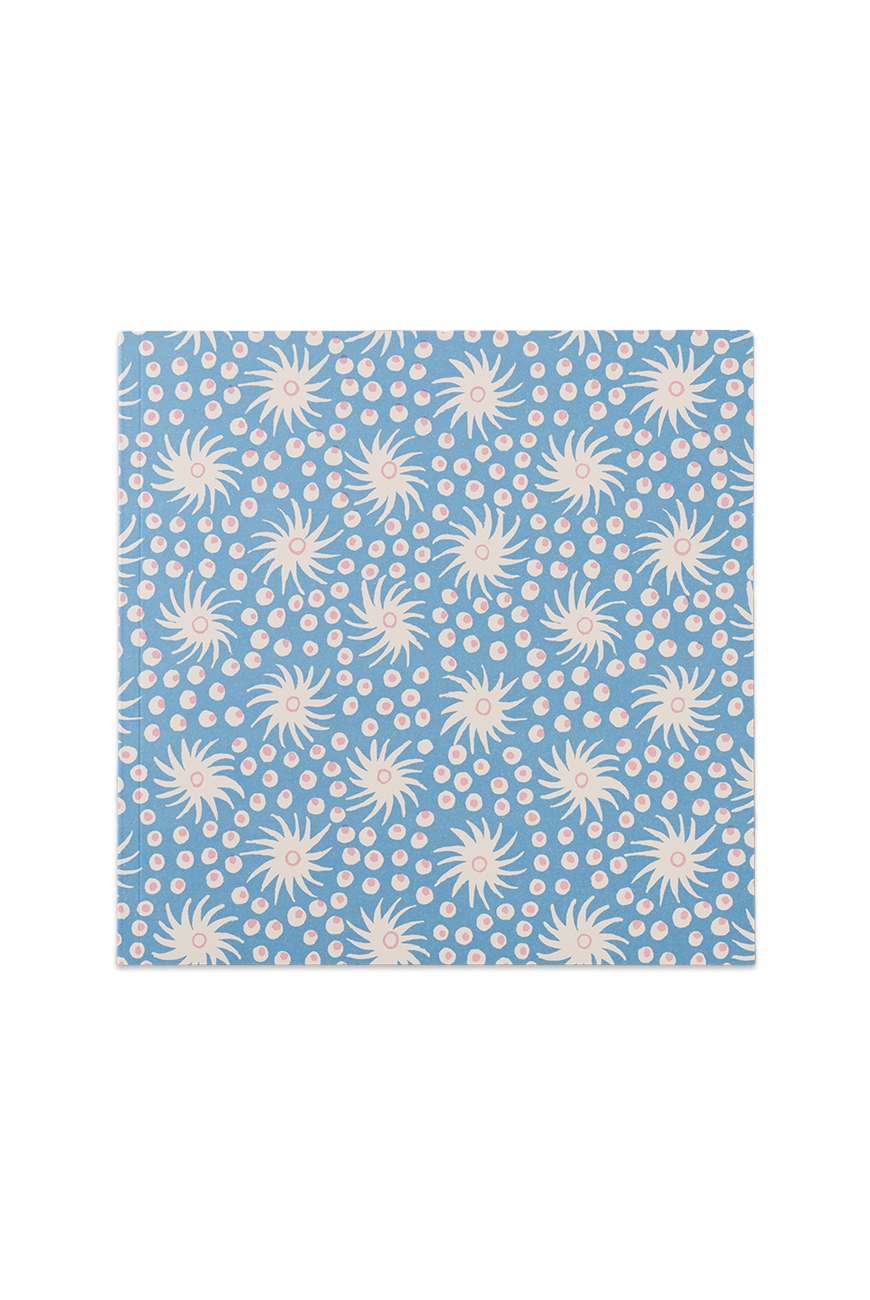 Square Notebook Milky Way Blue