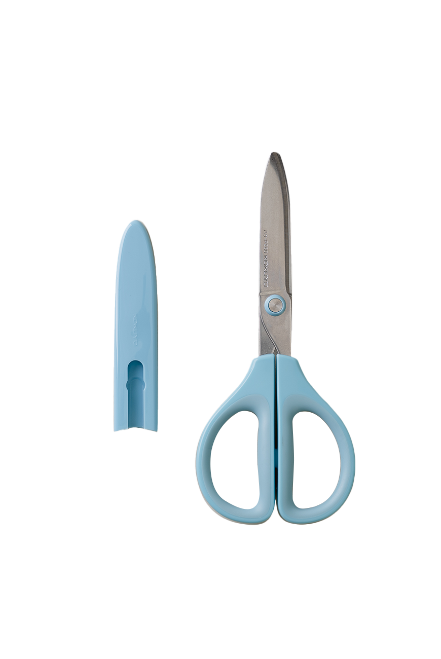 SAXA Glueless 4X Sharp Scissors Blue