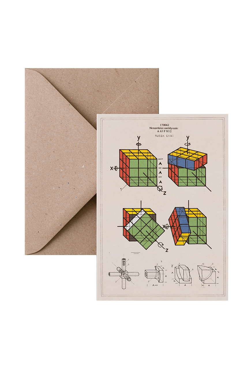Card &amp; Envelope - Rubik’s Cube