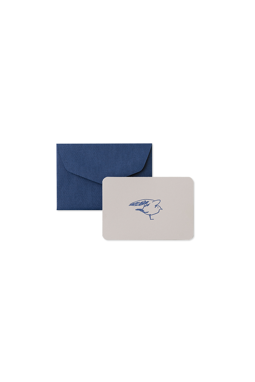 Mini Card &amp; Envelope - Seagull