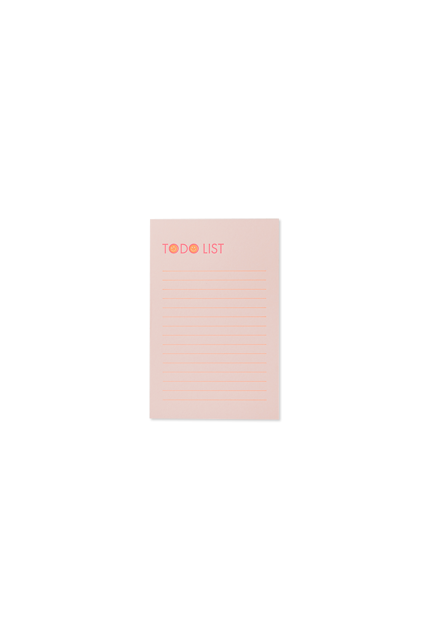 To Do List Notepad Lined - Grapefruit