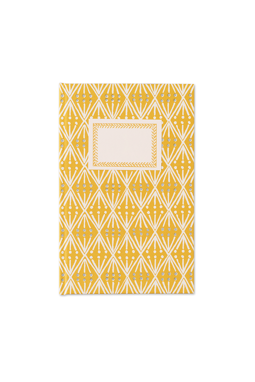 Hard Cover Notebook Selvedge Mustard