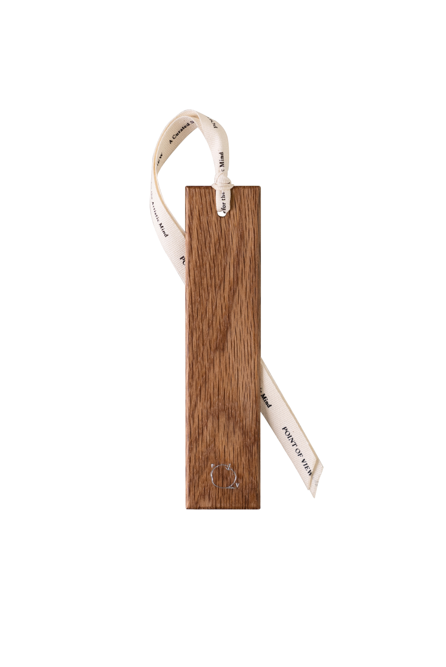 Apple Bookmark - Oak