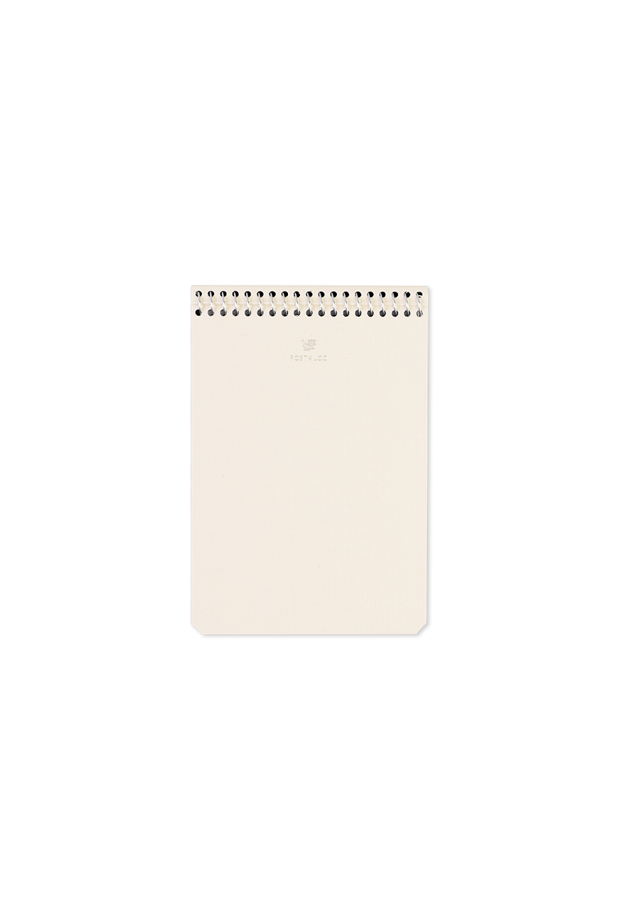 Notebook A6 Plain - Ivory