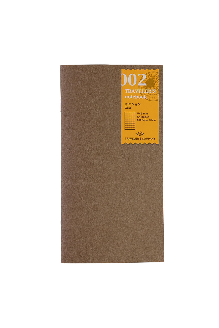 002 MD Paper Grid Notebook Original Size
