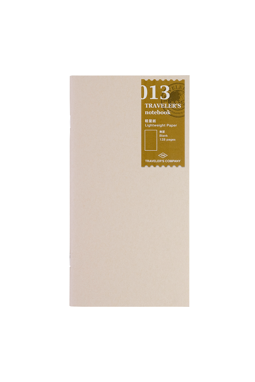 013 Lightweight Paper Notebook Original Size