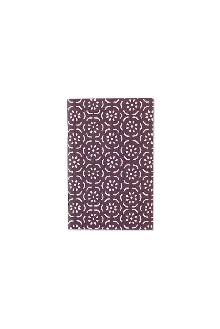 3 Memo Pocket Books Graph - Purple