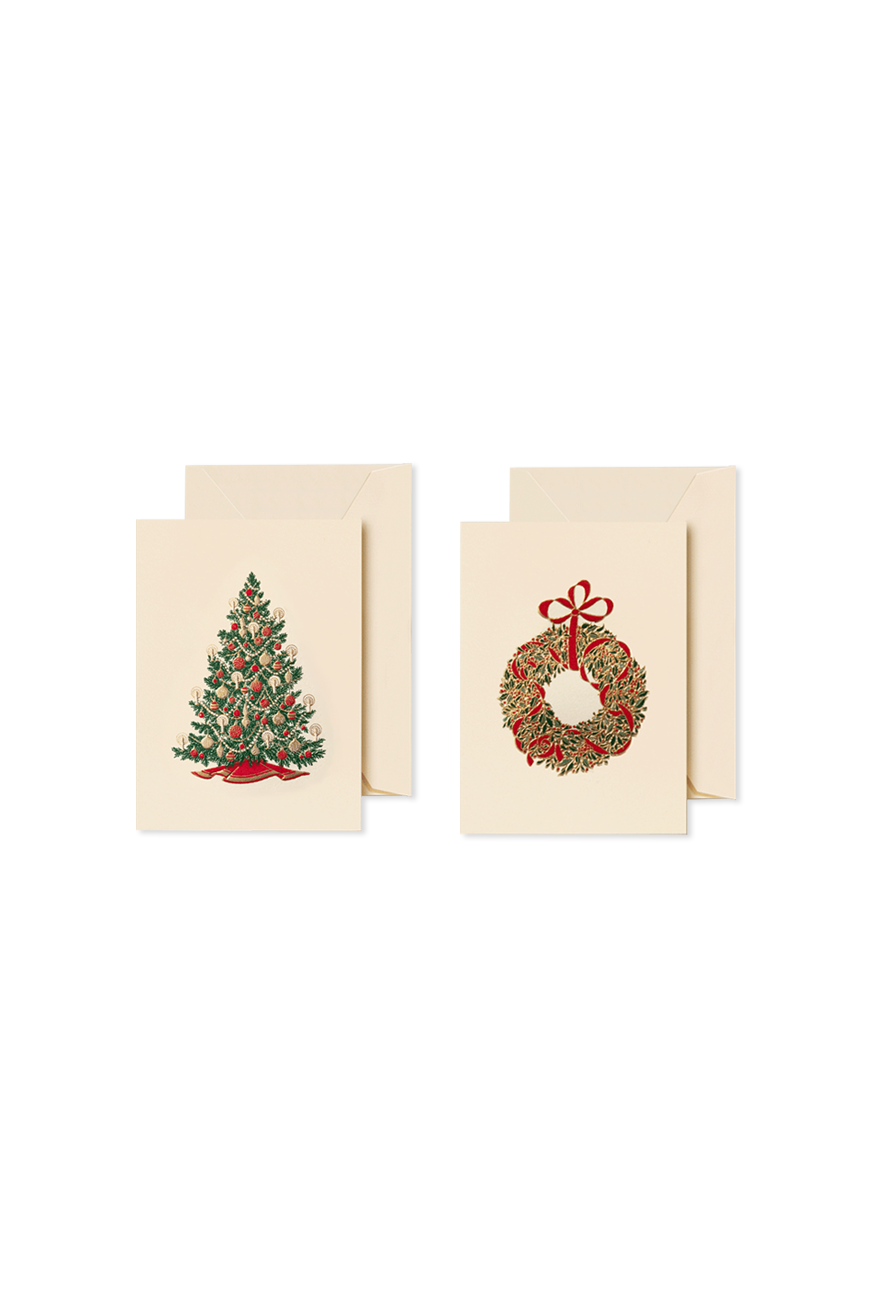 Folded Card Set - Christmas