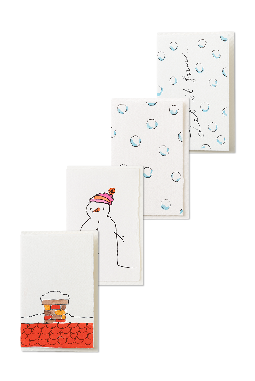 Greeting Card - Snow