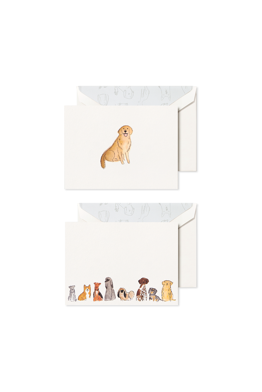 Folded Card Set  - Dogs