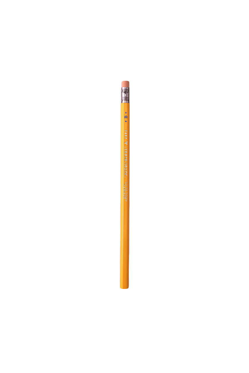 9852 Pencil With Eraser B