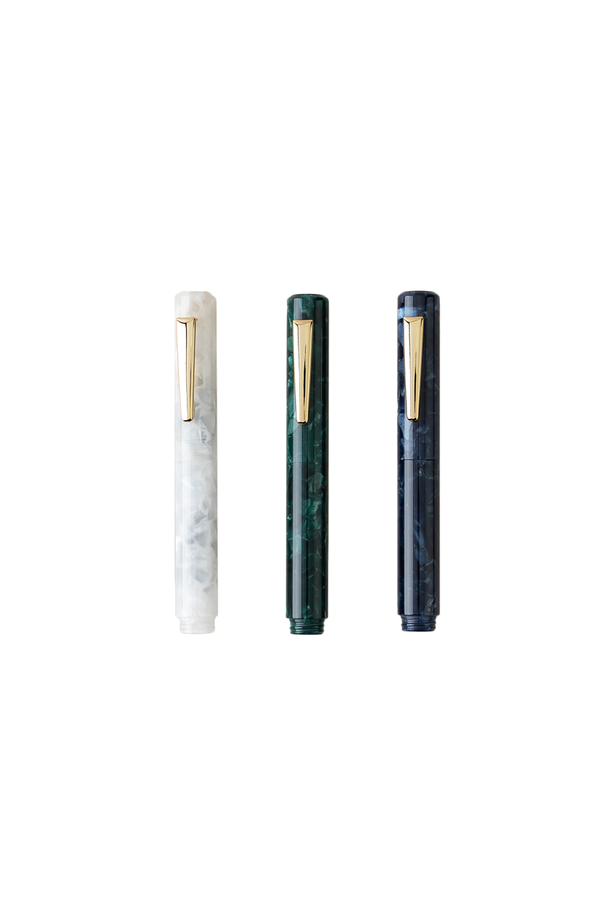 Marbled Fountain pen F