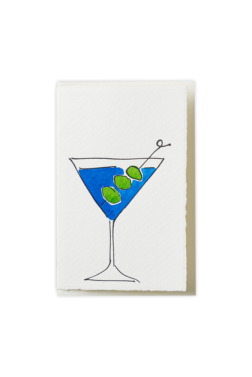 Greeting Card Martini