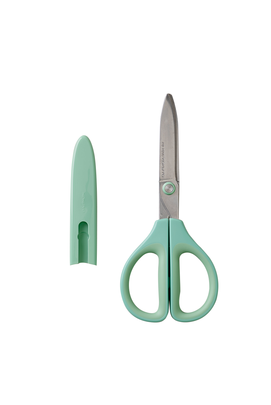 SAXA Glueless 4X Sharp Scissors Green