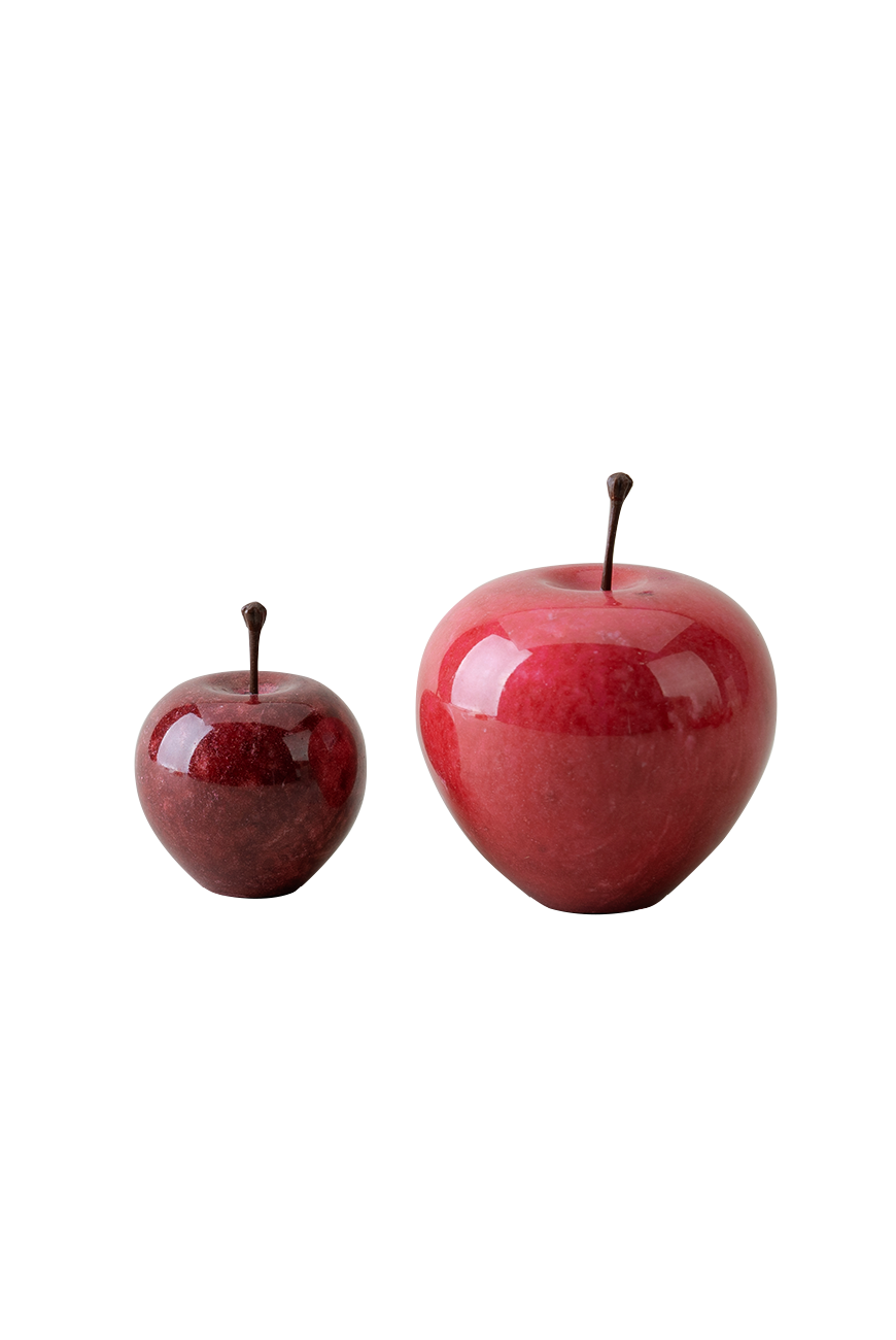 Marble Apple - Red