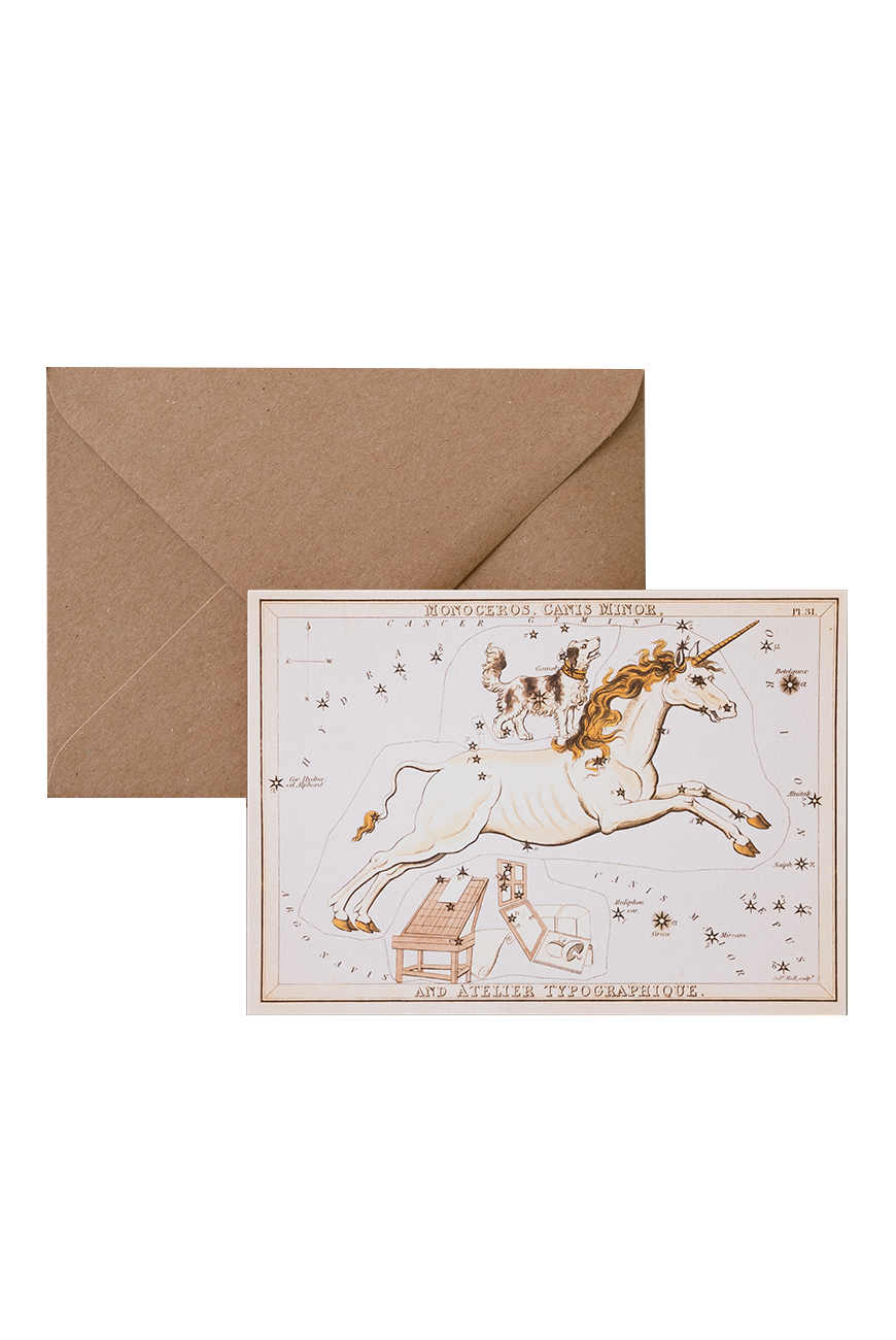 Card &amp; Envelope - Monoceros
