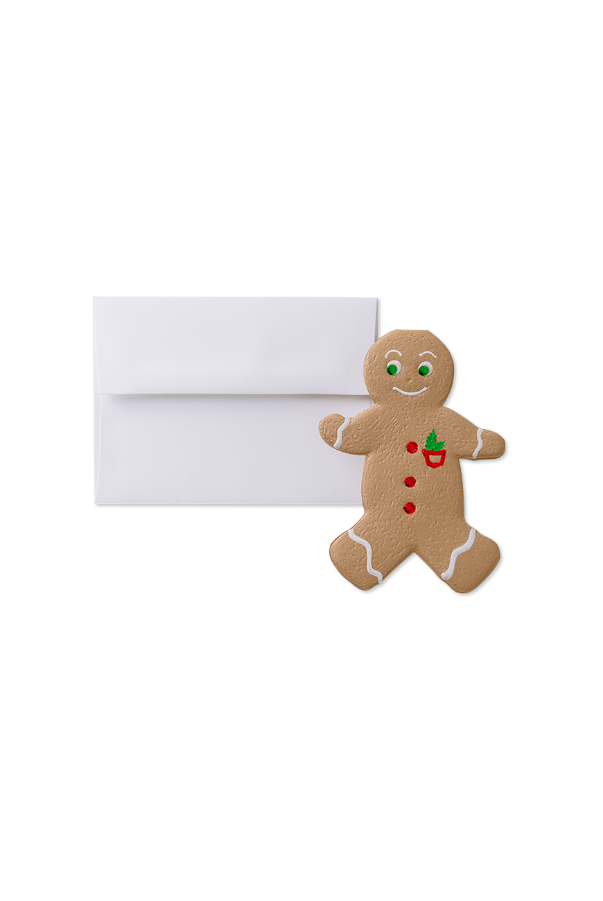 Holidays Card - Ginger Bread Man