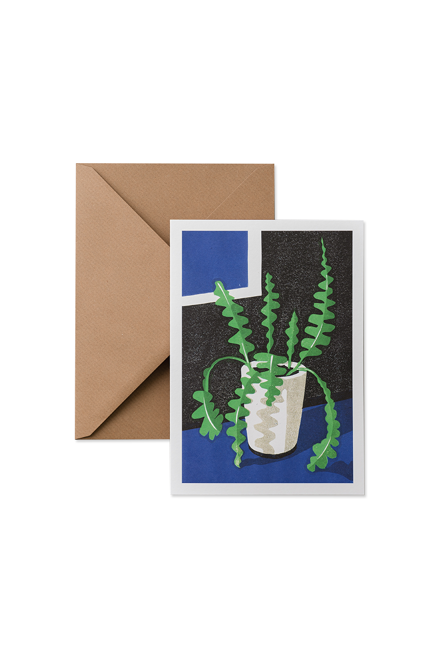 Greeting Card - Fishbone Cactus