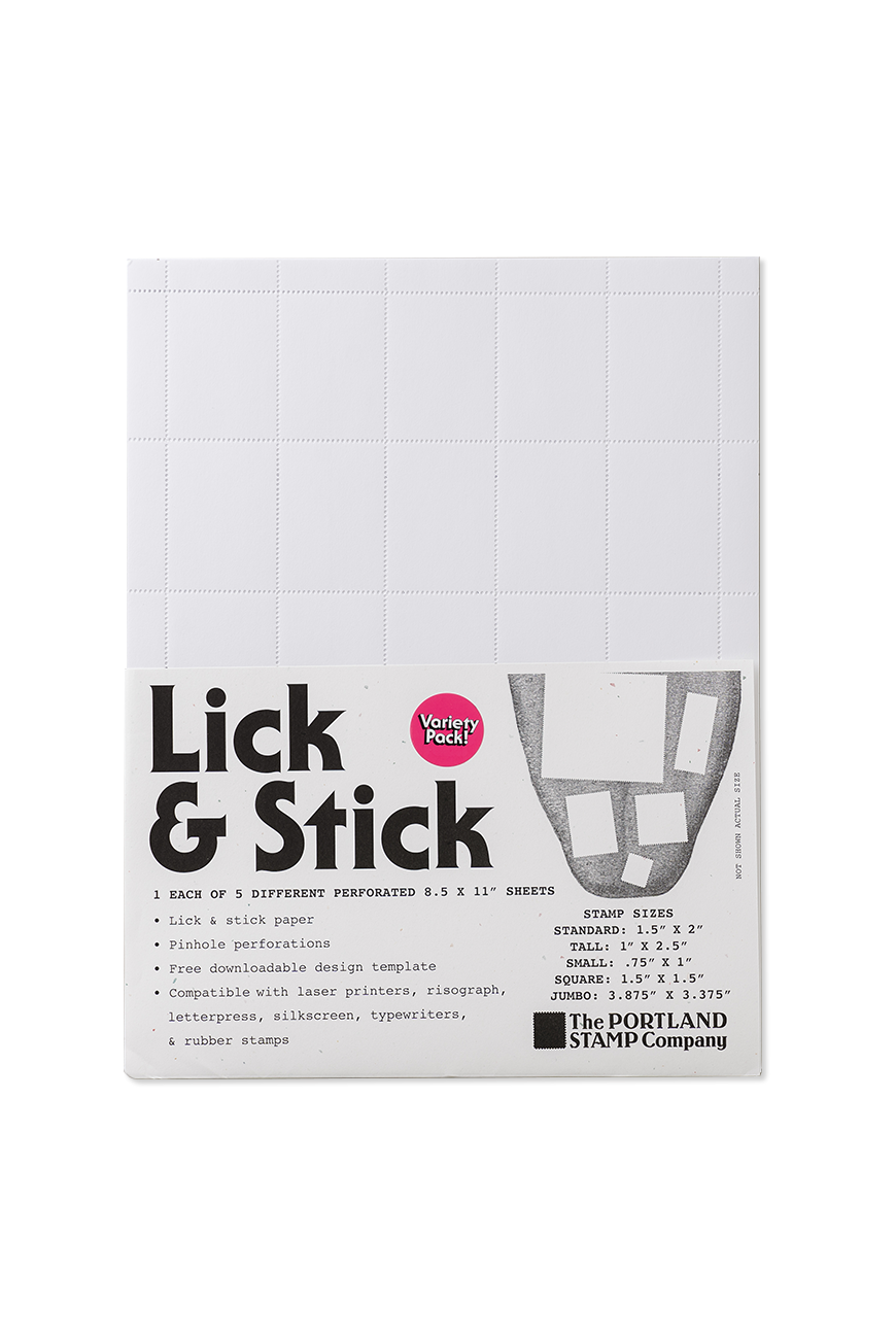 Lick &amp; Stick Variety 5sheets
