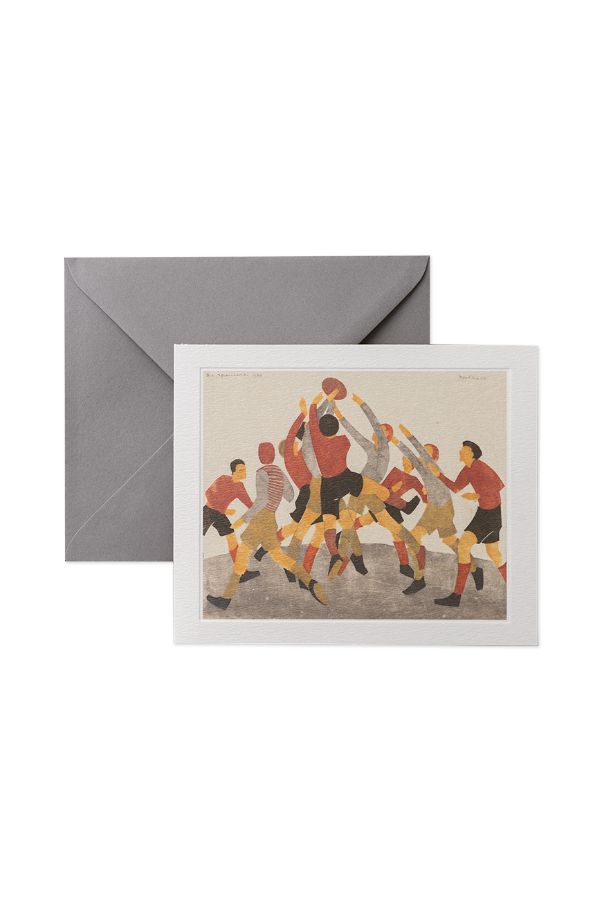 Notecard - Football, 1936