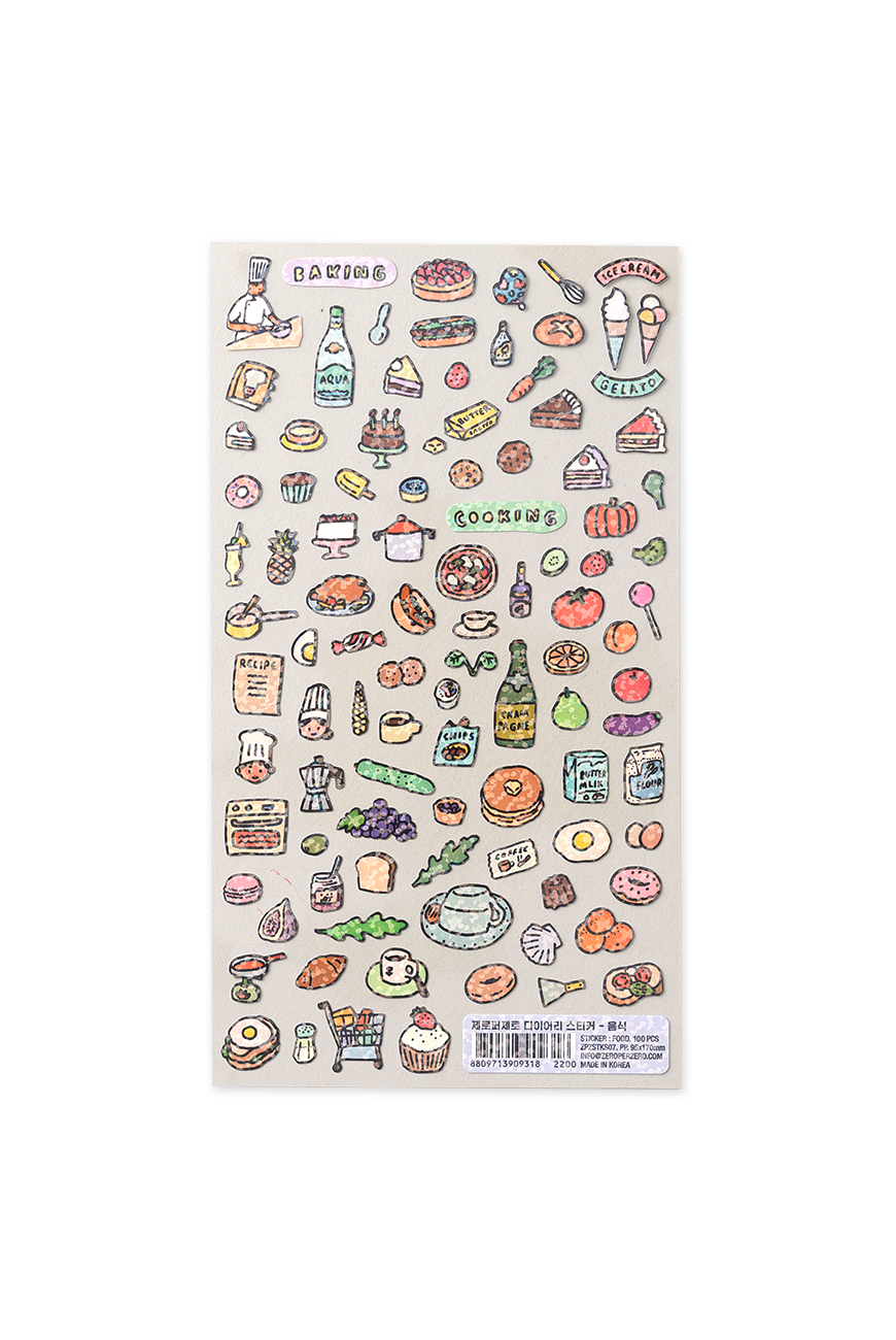 Diary Sticker - Food