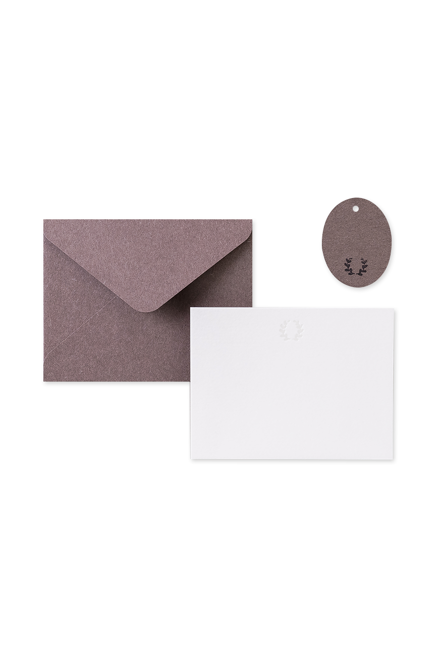Card &amp; Envelope 4 Set - Plant
