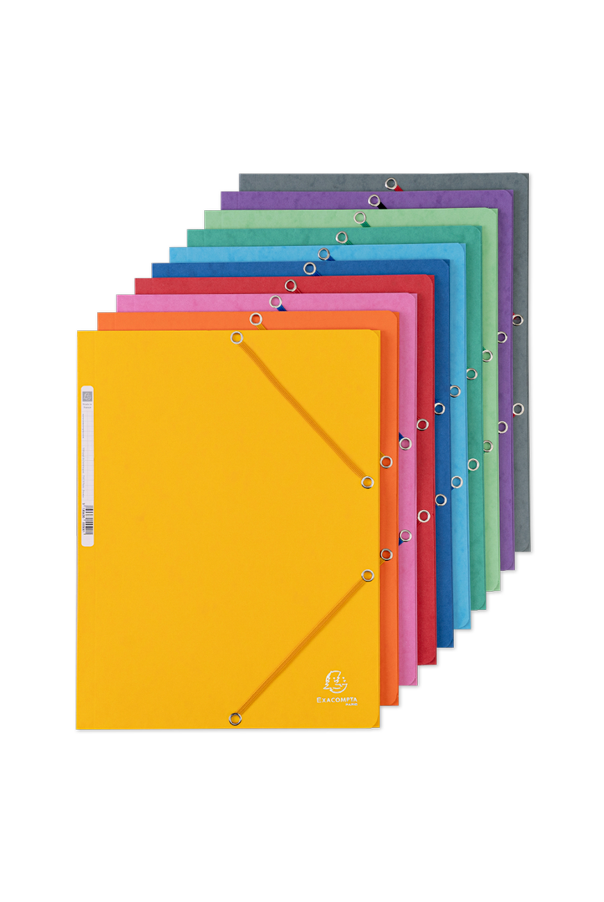 Elasticated Folder 3flap - A4