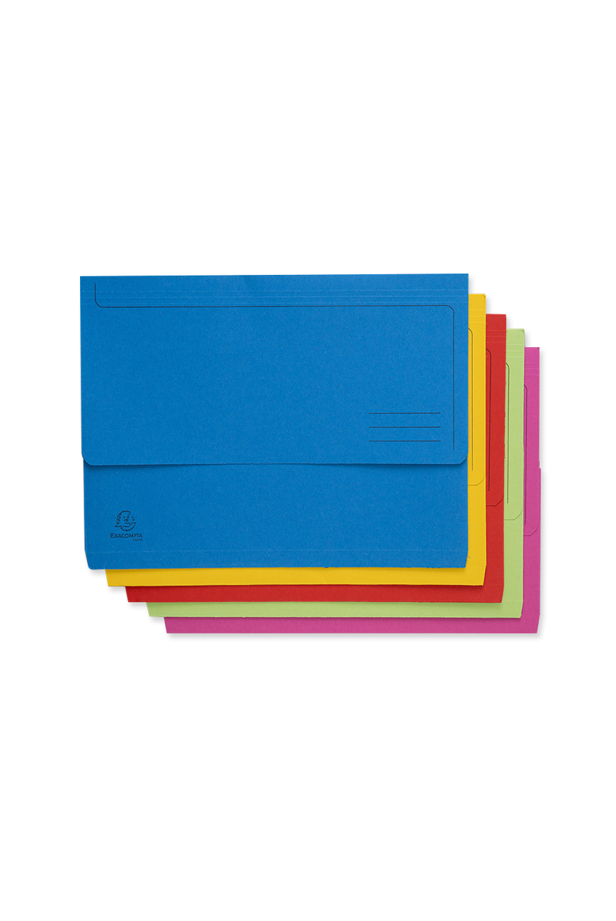 Recycled Paper Document Wallet - A4