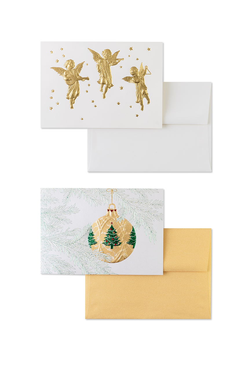 Christmas Card - Gold Xmas